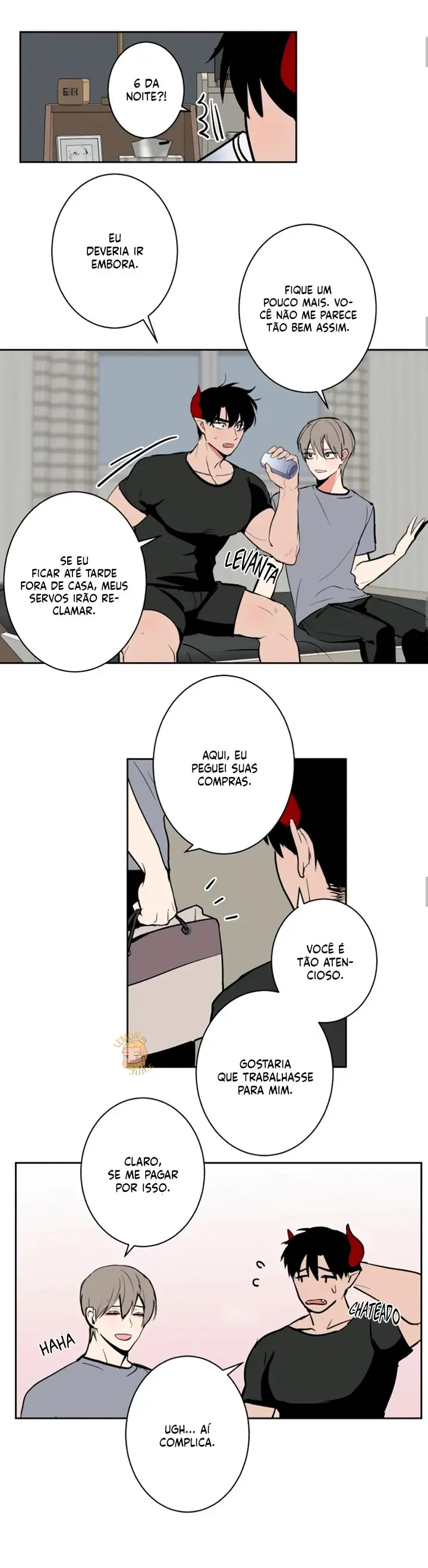 A Vida Dupla do Rei Demônio – Capítulo 18 Yaoi – Página 7