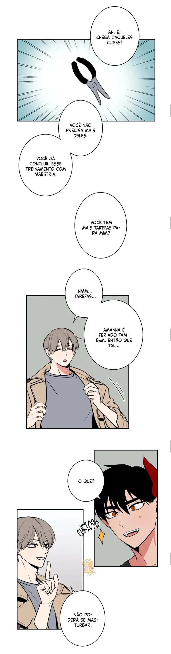 A Vida Dupla do Rei Demônio – Capítulo 18 Yaoi – Página 8