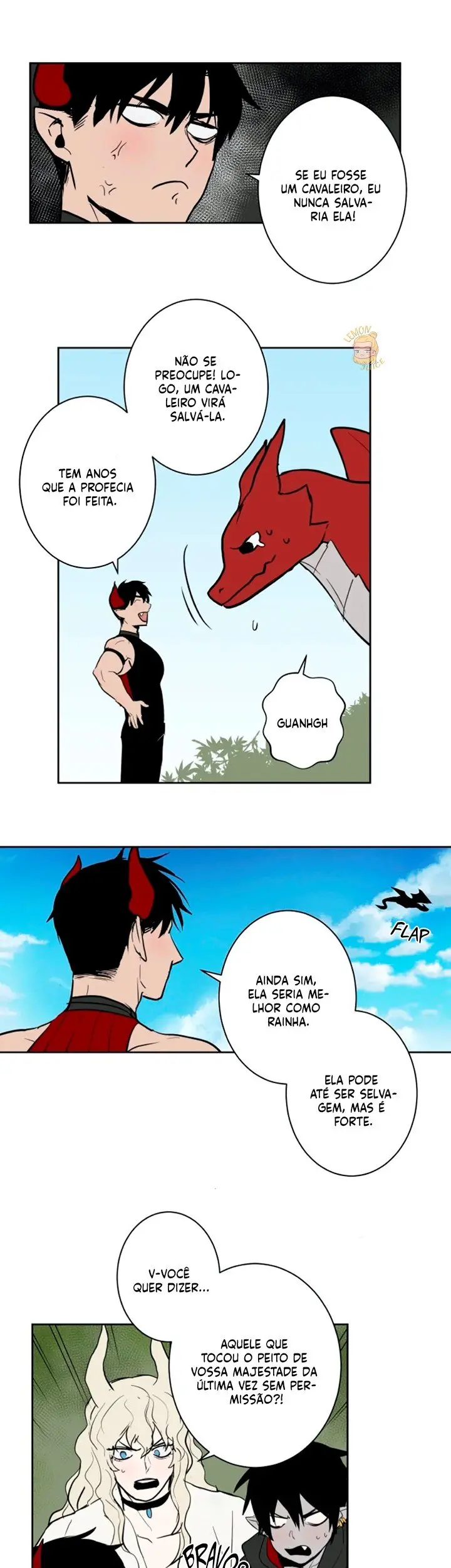 A Vida Dupla do Rei Demônio – Capítulo 19 Yaoi – Página 12