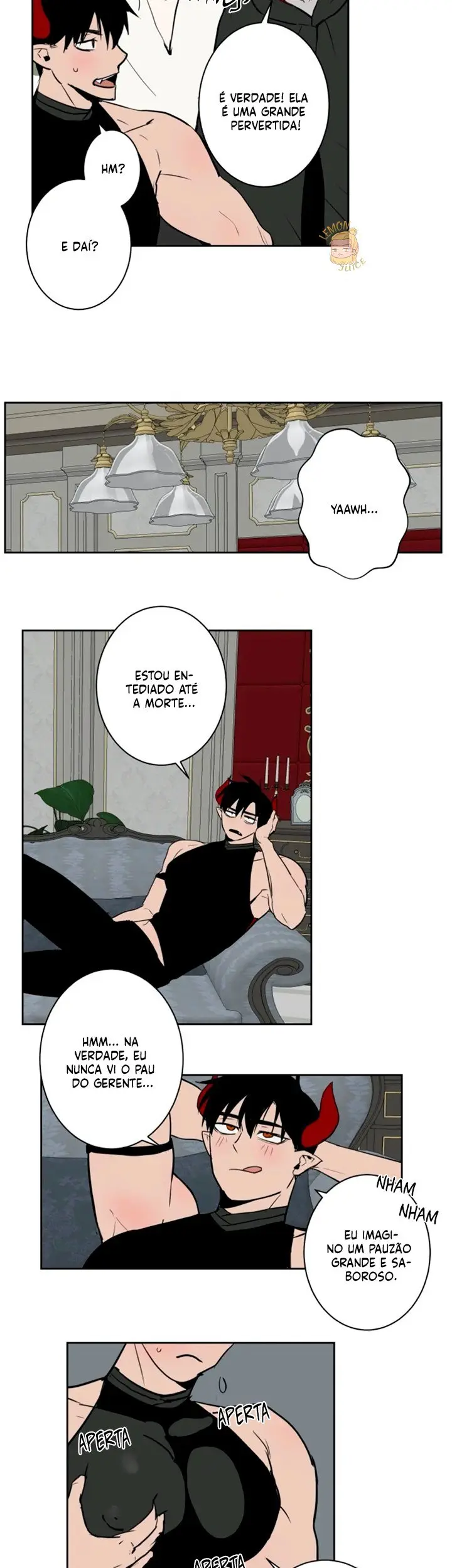 A Vida Dupla do Rei Demônio – Capítulo 19 Yaoi – Página 13
