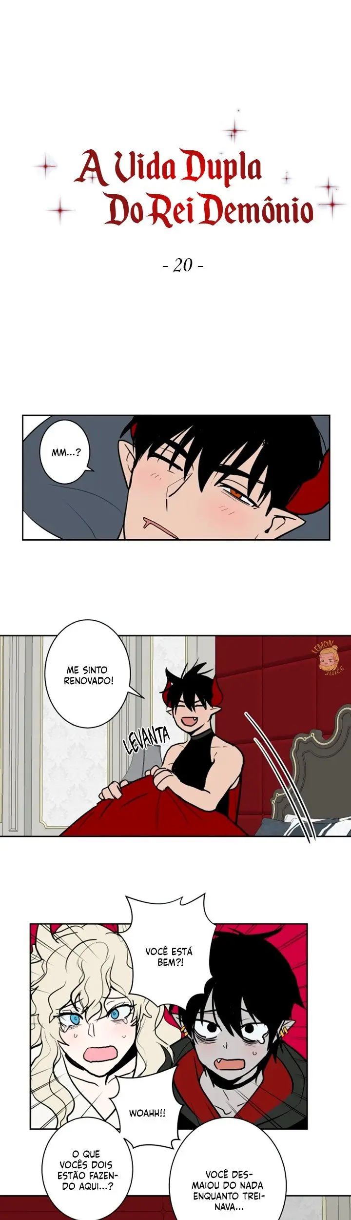 A Vida Dupla do Rei Demônio – Capítulo 20 Yaoi – Página 1