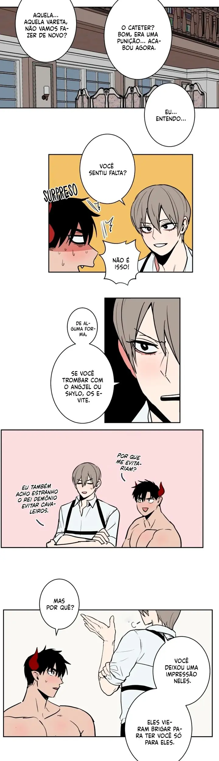 A Vida Dupla do Rei Demônio – Capítulo 21 Yaoi – Página 14