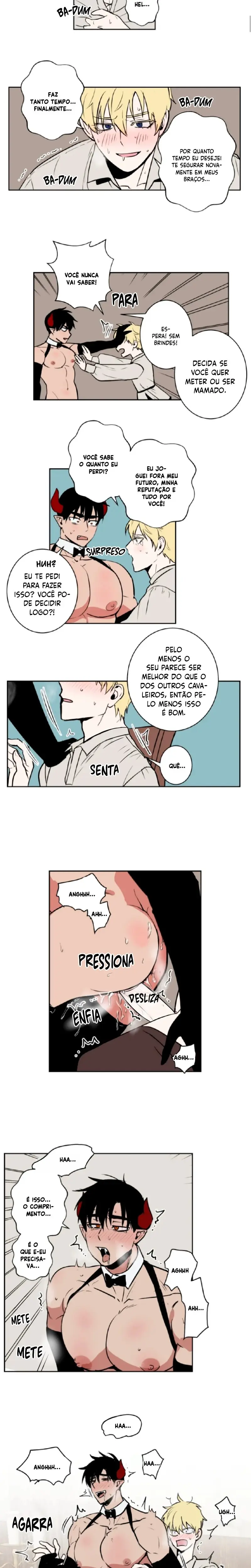 A Vida Dupla do Rei Demônio – Capítulo 33 Yaoi – Página 8