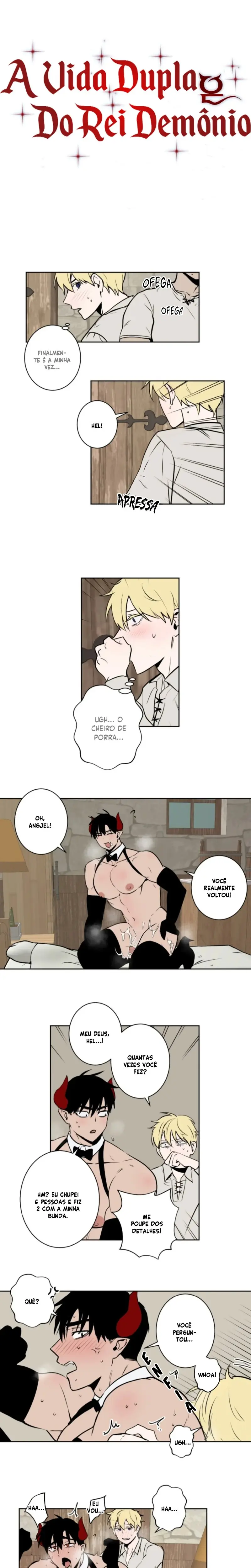 A Vida Dupla do Rei Demônio – Capítulo 34 Yaoi – Página 1