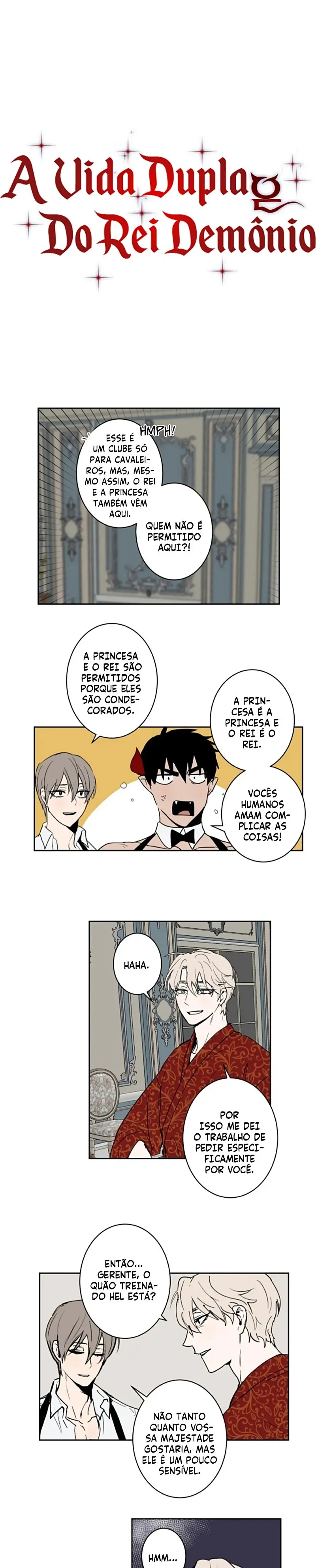 A Vida Dupla do Rei Demônio – Capítulo 46 Yaoi – Página 1