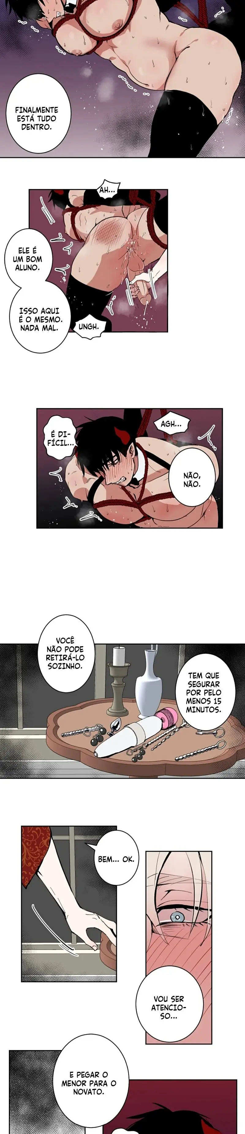 A Vida Dupla do Rei Demônio – Capítulo 46 Yaoi – Página 11