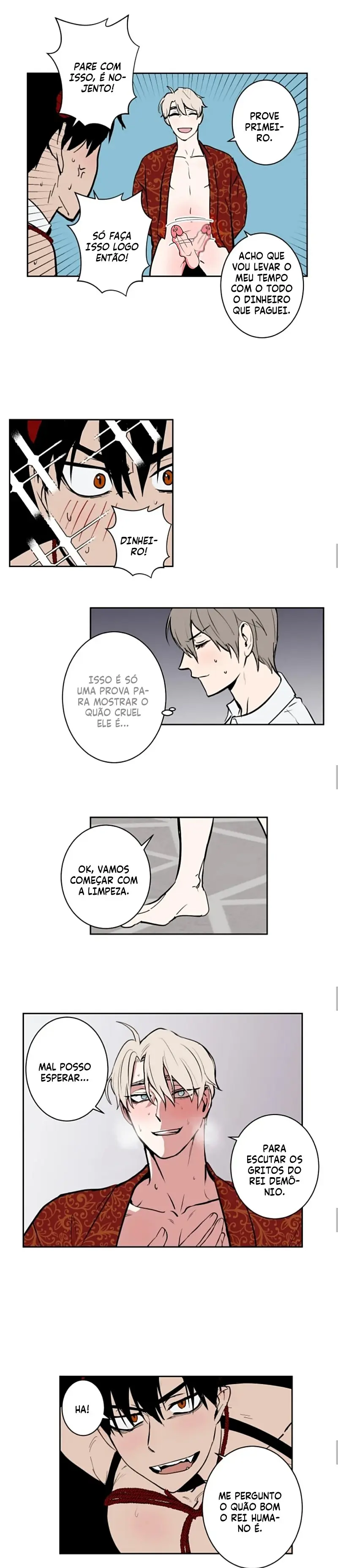 A Vida Dupla do Rei Demônio – Capítulo 46 Yaoi – Página 7