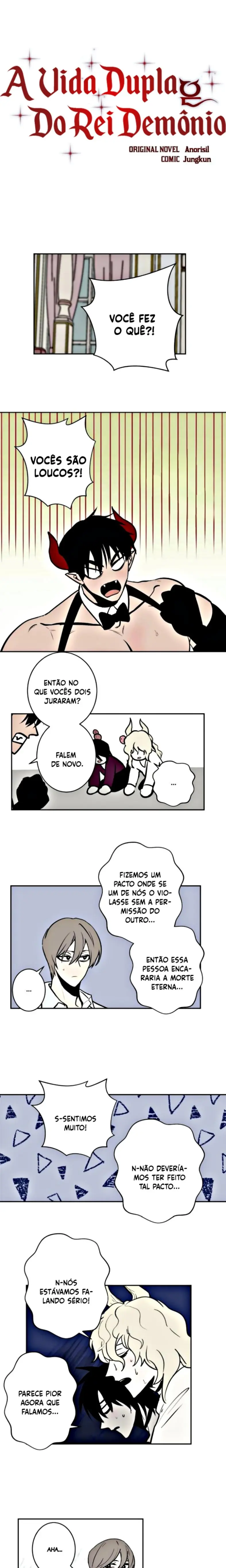 A Vida Dupla do Rei Demônio – Capítulo 56 Yaoi – Página 1