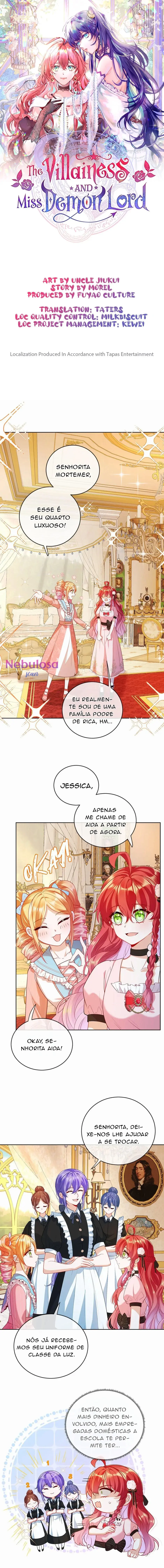 A vilã e a lady demoníaca – Capítulo 06 Yaoi – Página 1