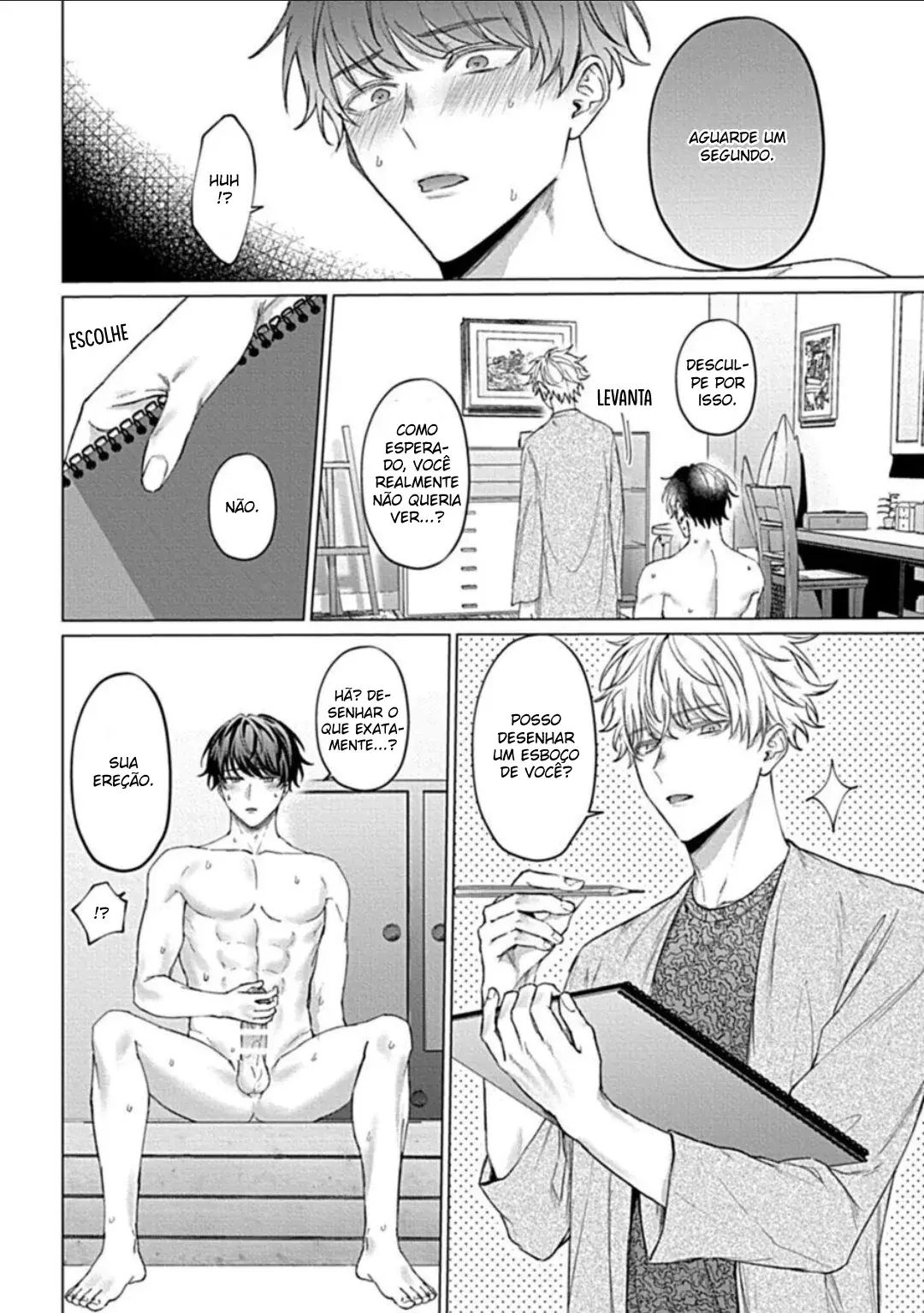 Abaite, Sono Me De – Capítulo One shot Yaoi – Página 27