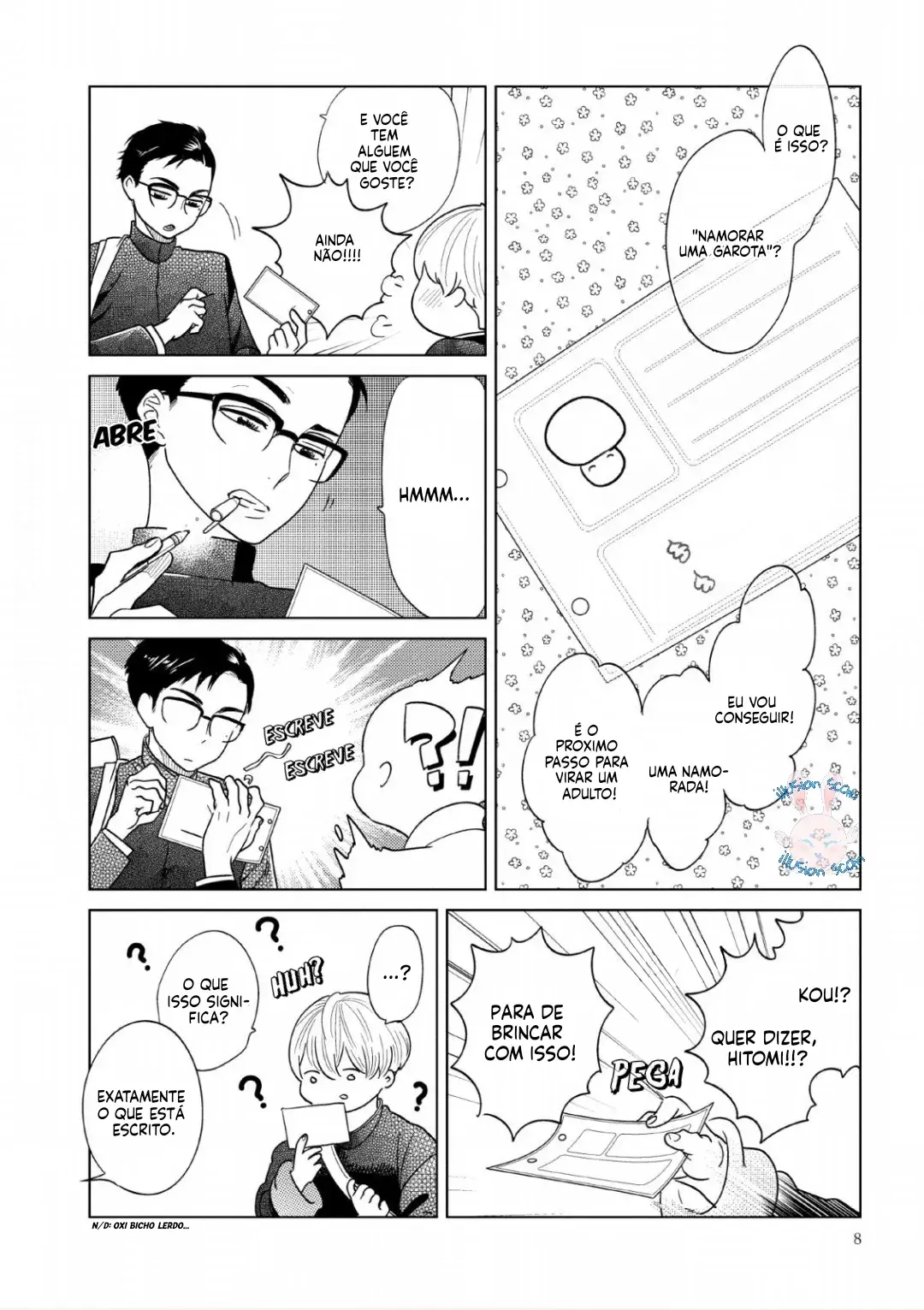 Advice for Mutually Unrequited Love – Capítulo 01 Yaoi – Página 7