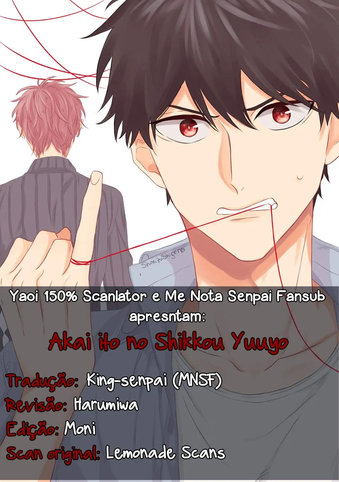 Akai Ito no Shikkou Yuuyo – Capítulo 01 Yaoi – Página 1 Akai Ito no Shikkou Yuuyo – Capítulo 01 Yaoi – Página 1