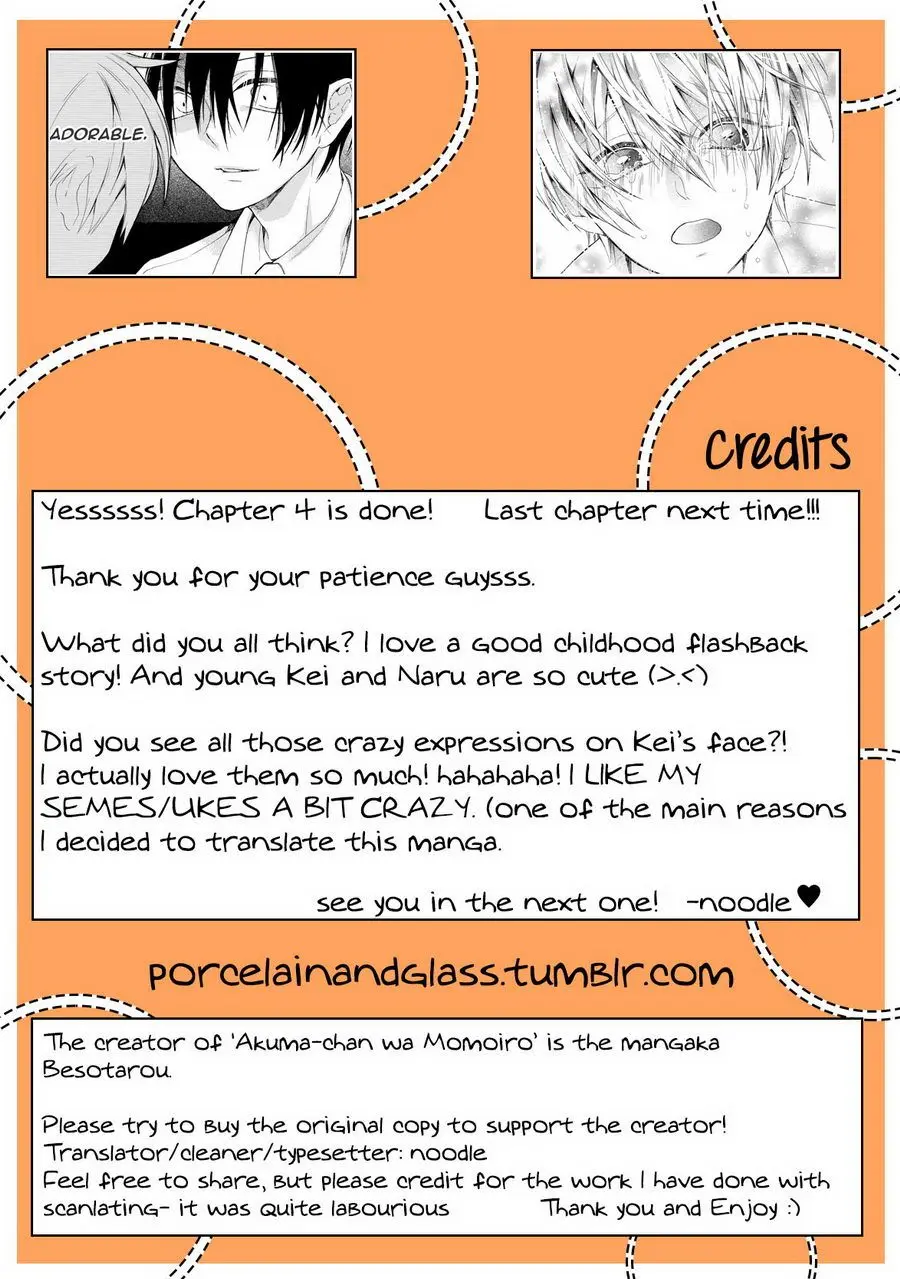 Akuma-chan wa Momoiro – Capítulo 04 Yaoi – Página 33