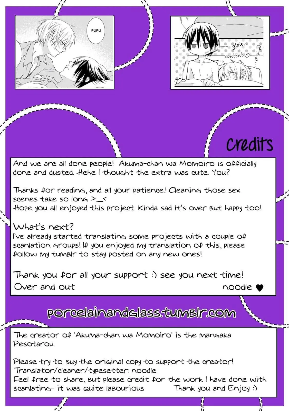 Akuma-chan wa Momoiro – Capítulo Extra Yaoi – Página 16