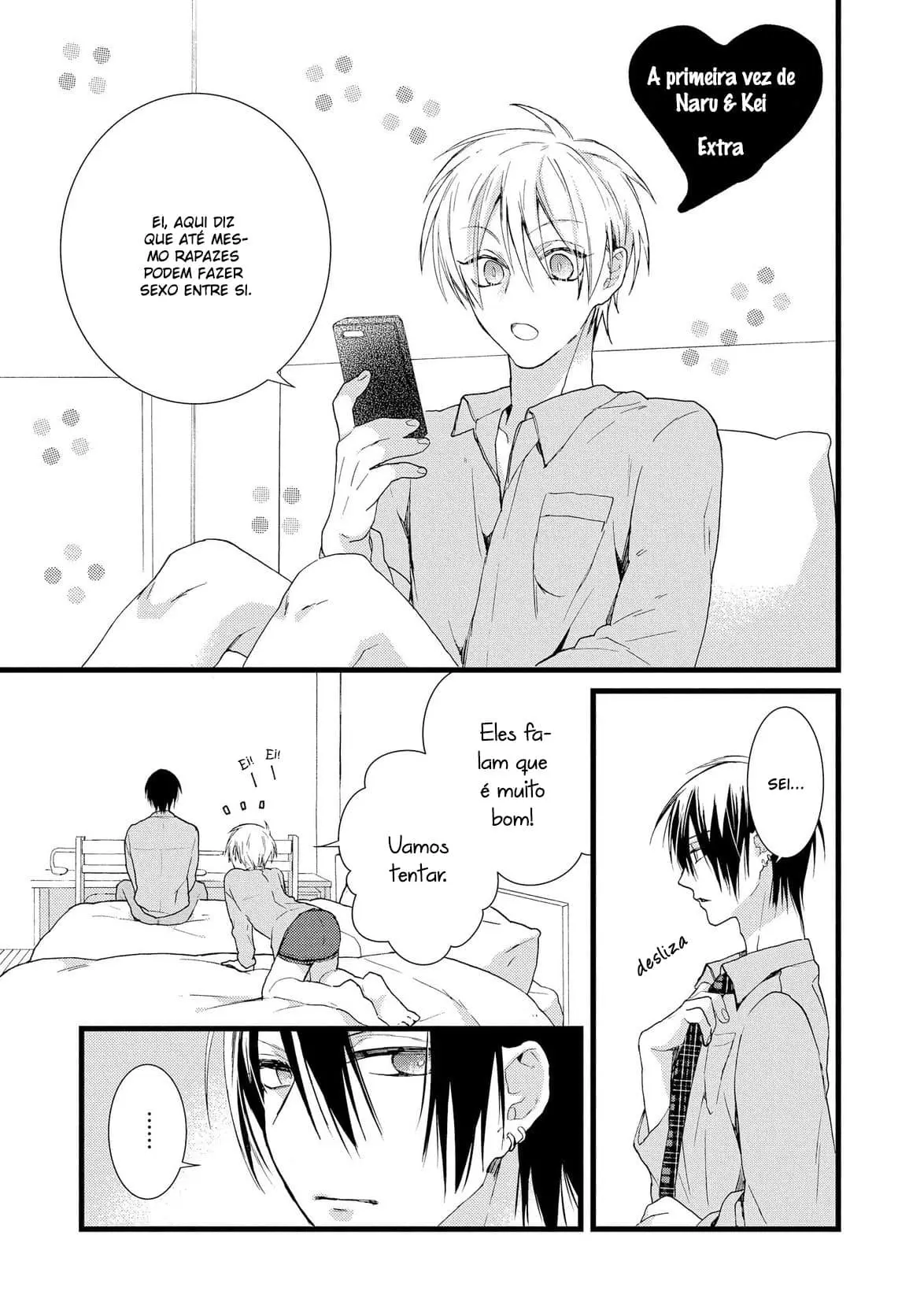 Akuma-chan wa Momoiro – Capítulo Extra Yaoi – Página 4