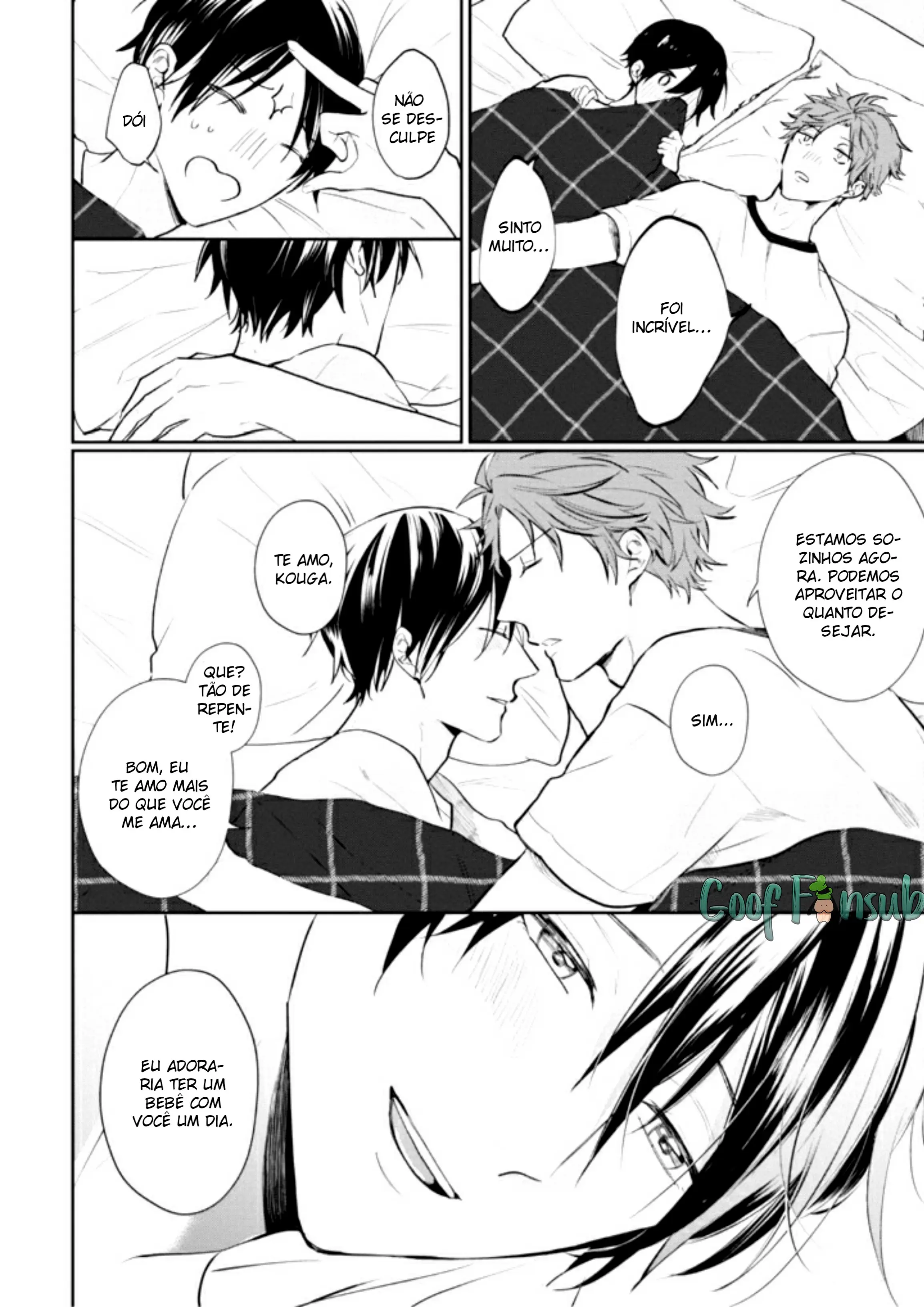 Alfa no Ienoko – Capítulo Extra Yaoi – Página 12