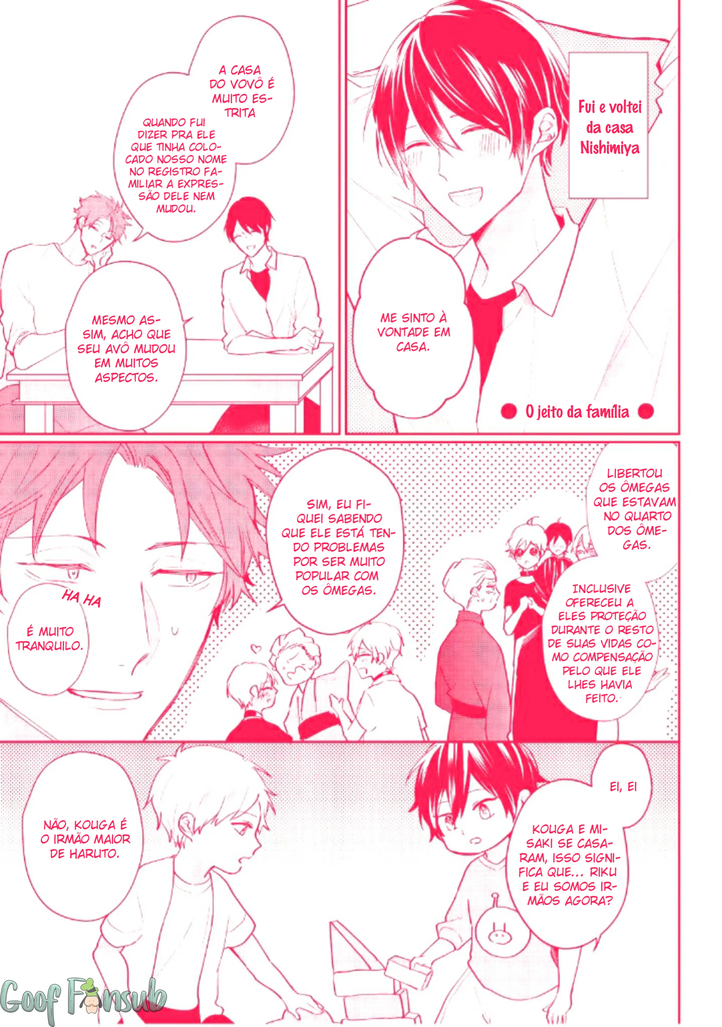 Alfa no Ienoko – Capítulo Extra Yaoi – Página 14