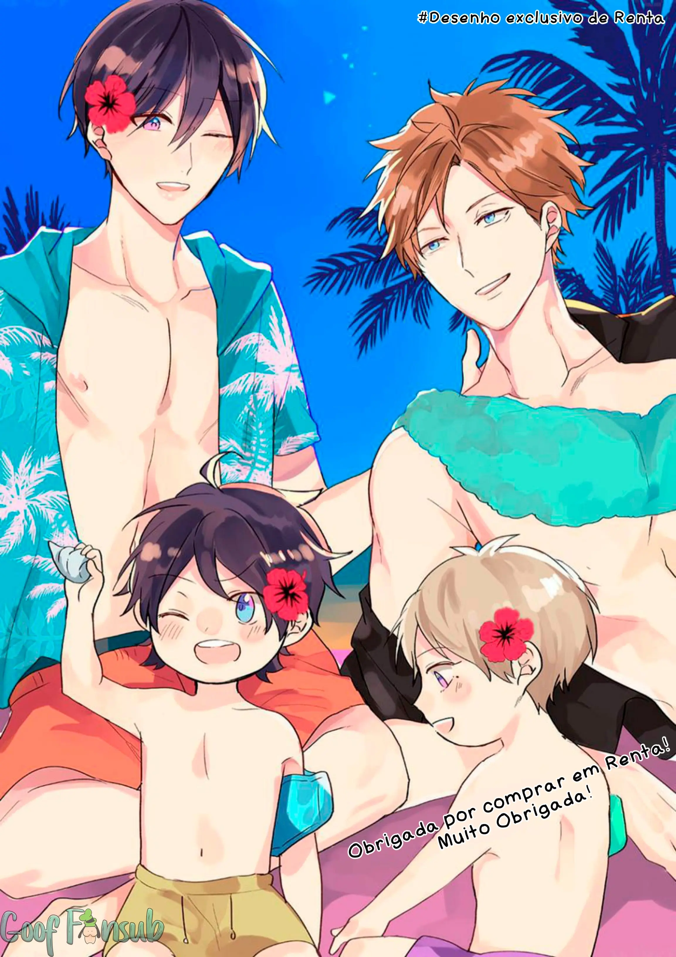 Alfa no Ienoko – Capítulo Extra Yaoi – Página 21