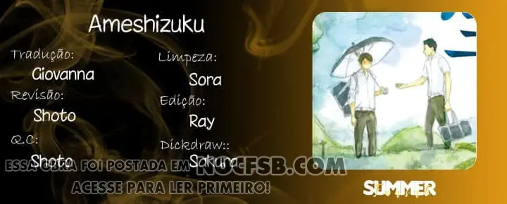 Ameshizuku – Capítulo 01 Yaoi – Página 1