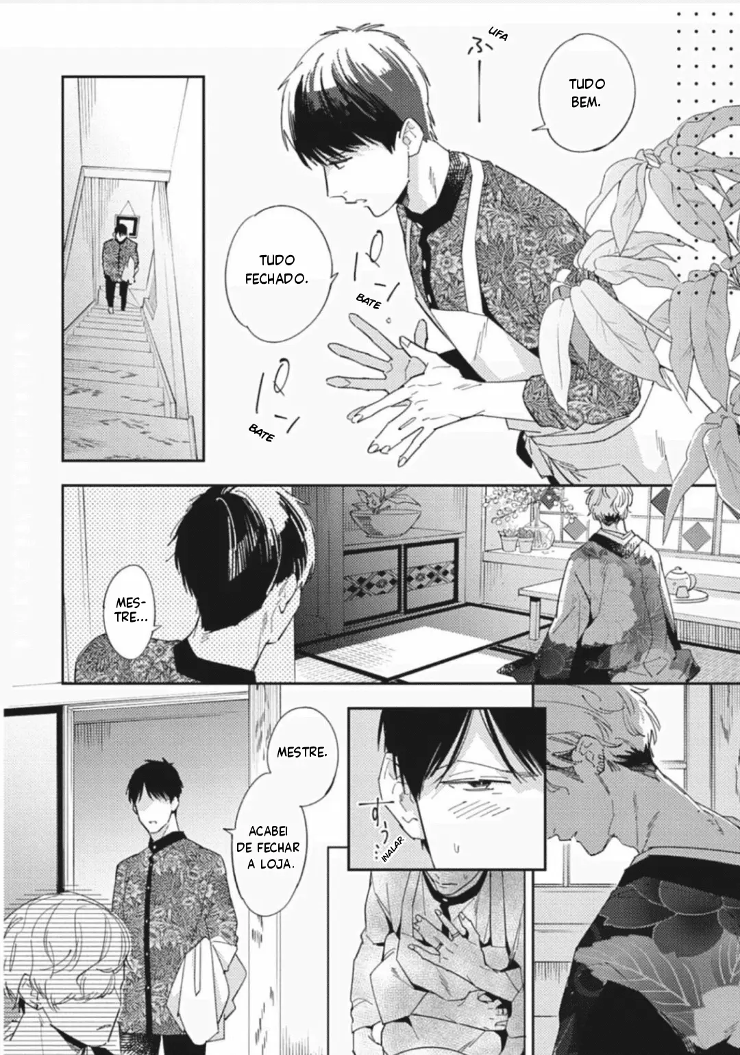 Amor secreto em Fukurokudou – Capítulo 01 Yaoi – Página 11