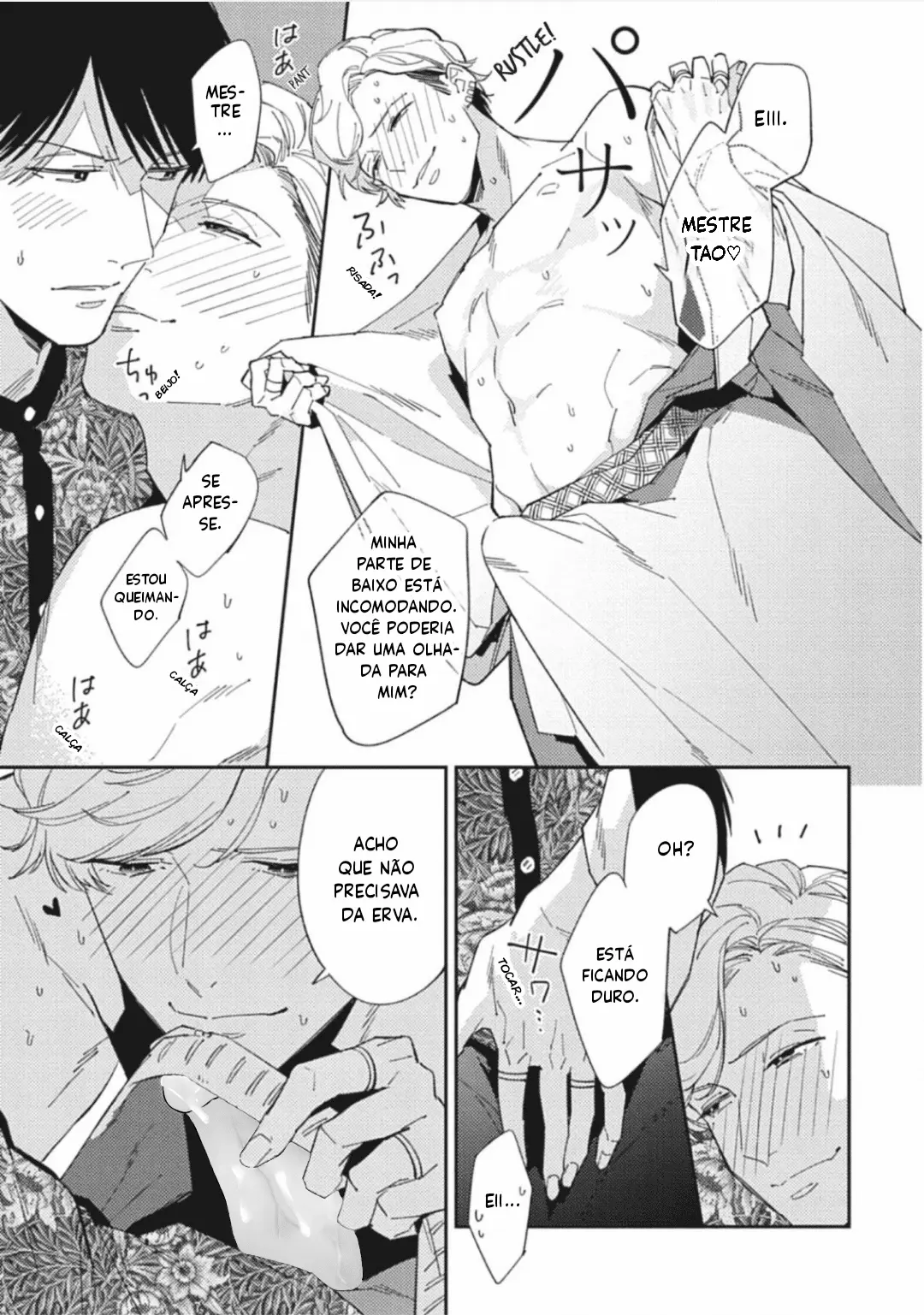 Amor secreto em Fukurokudou – Capítulo 01 Yaoi – Página 14