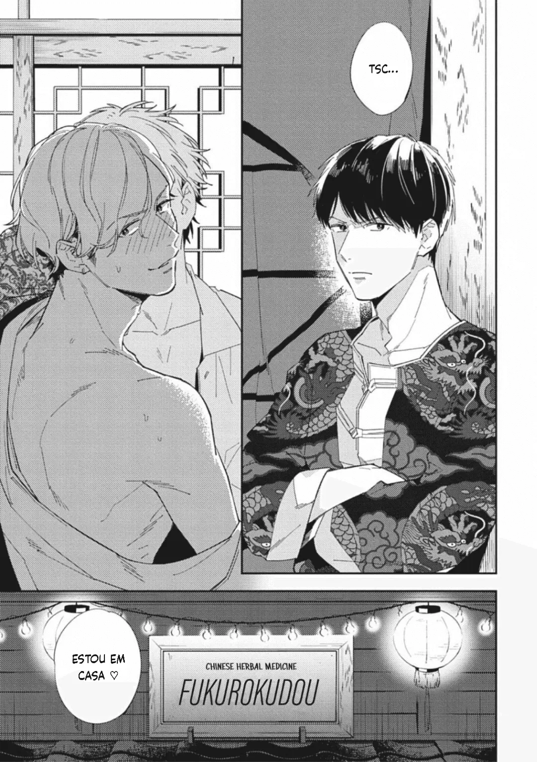 Amor secreto em Fukurokudou – Capítulo 01 Yaoi – Página 4