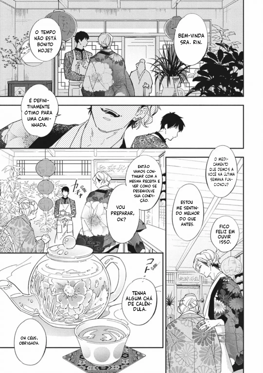 Amor secreto em Fukurokudou – Capítulo 01 Yaoi – Página 6