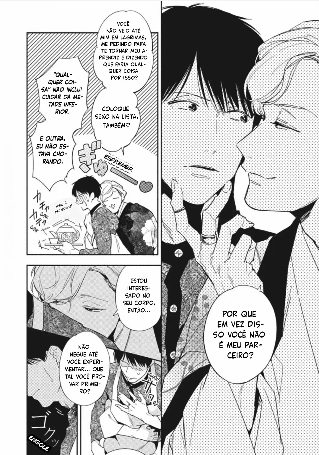 Amor secreto em Fukurokudou – Capítulo 01 Yaoi – Página 9