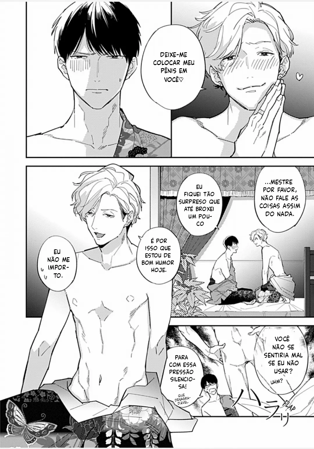 Amor secreto em Fukurokudou – Capítulo 02 Yaoi – Página 4