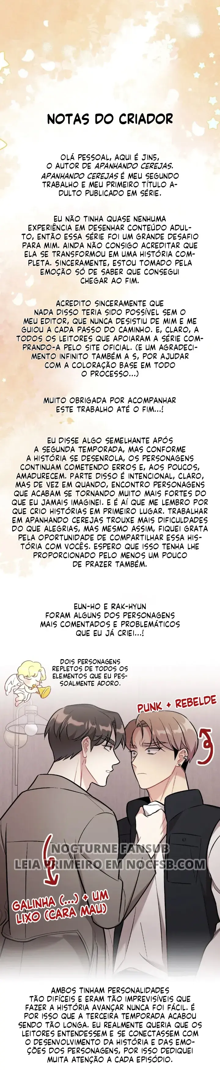 Apanhando Cerejas – Capítulo 83 Yaoi – Página 2