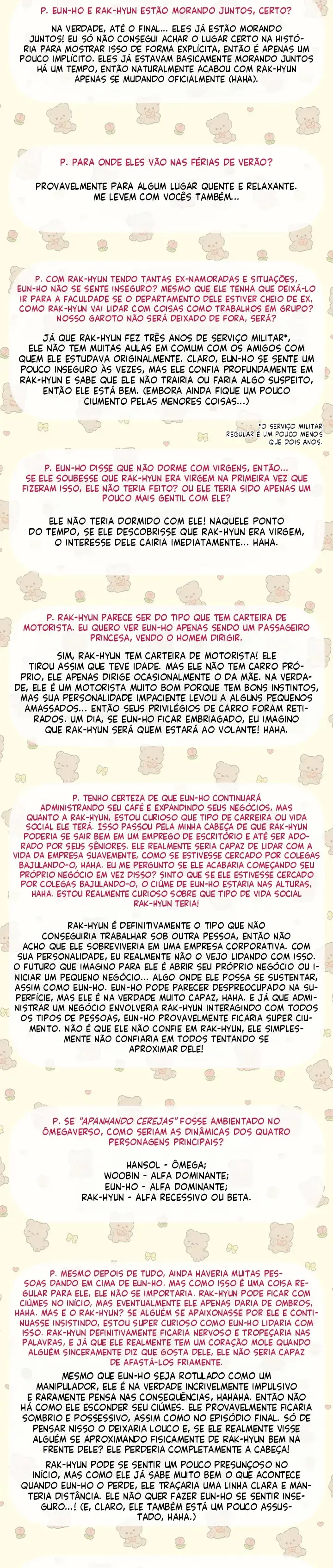 Apanhando Cerejas – Capítulo 83 Yaoi – Página 4