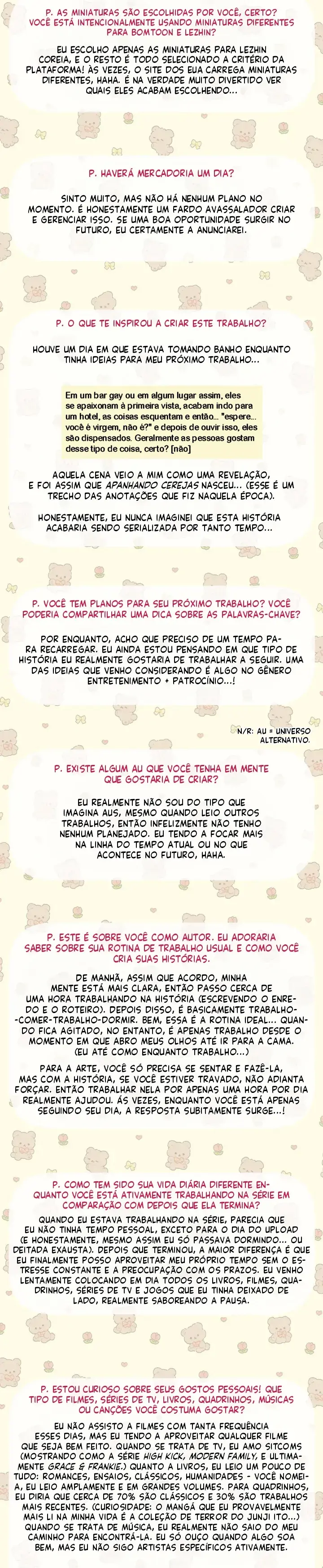 Apanhando Cerejas – Capítulo 83 Yaoi – Página 5