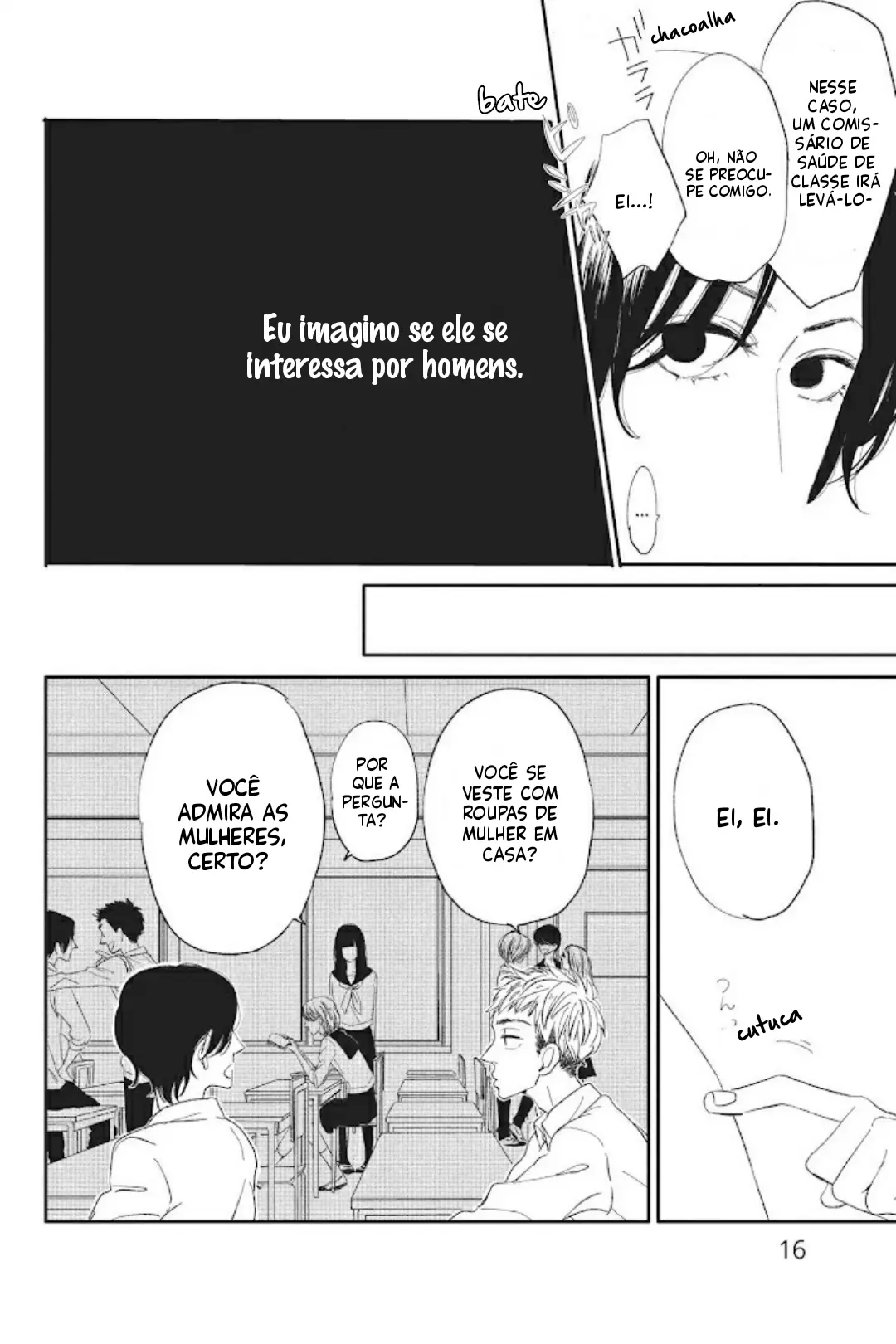 Armadilha da saia – Capítulo 01 Yaoi – Página 14