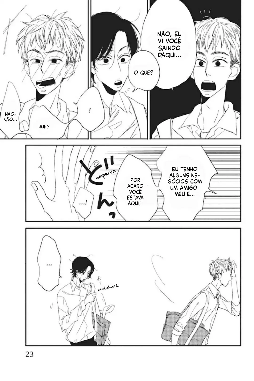 Armadilha da saia – Capítulo 01 Yaoi – Página 21