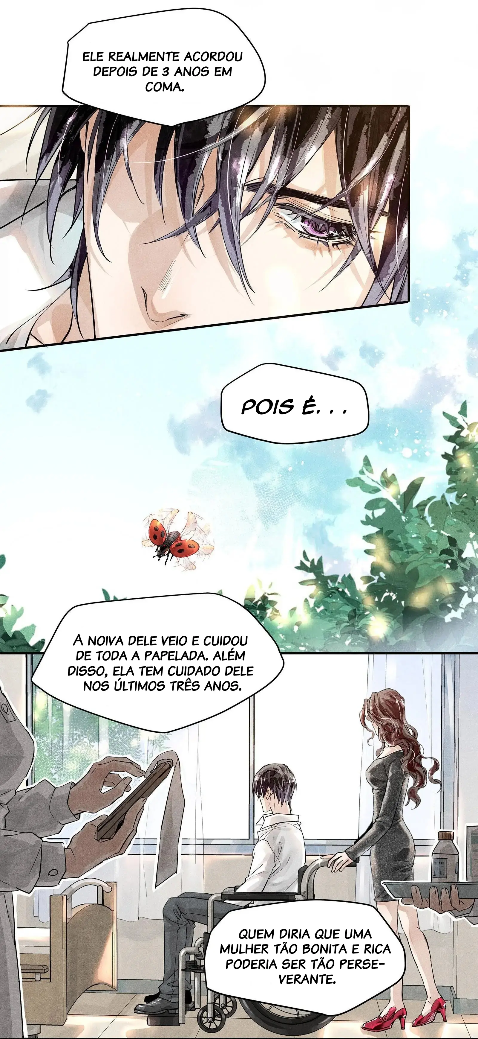 Através das nuvens – Capítulo 01 Yaoi – Página 19