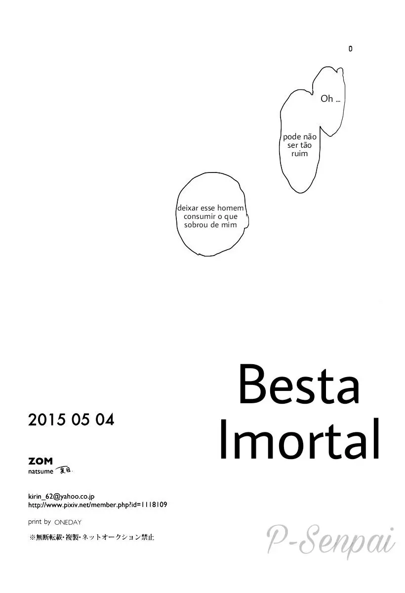 Besta Imortal – Capítulo Capítulo único Yaoi – Página 20