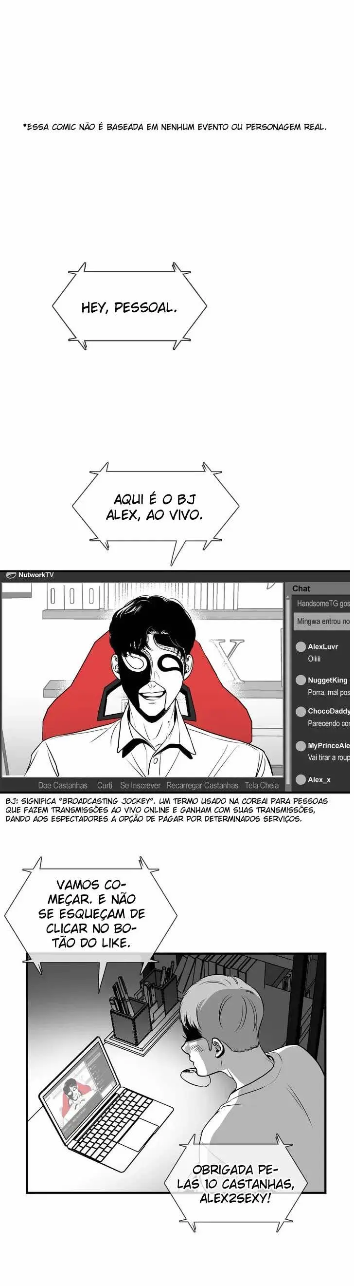 BJ Alex – Sem Censura – Capítulo 01 Yaoi – Página 1