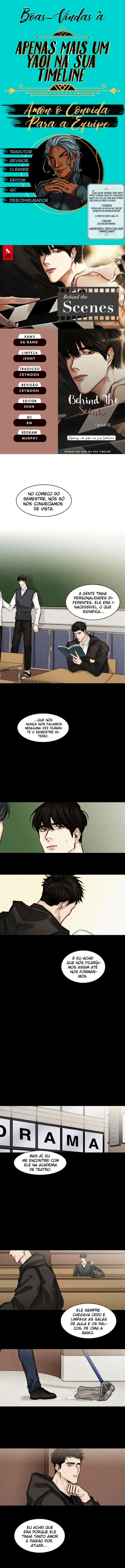 Behind the Scenes – Capítulo 52 Yaoi – Página 1