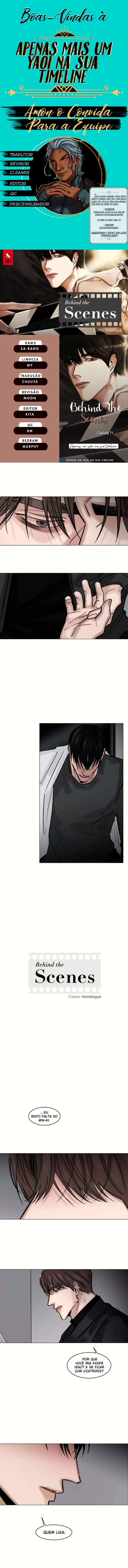 Behind the Scenes – Capítulo 71 Yaoi – Página 1