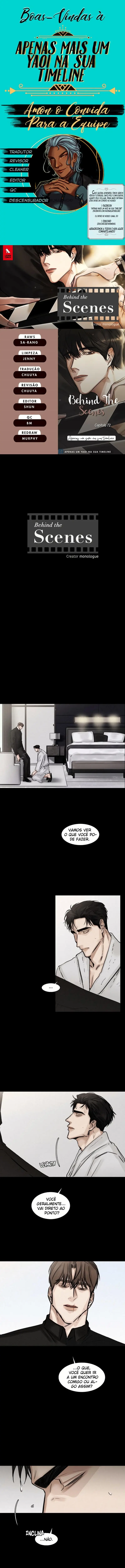 Behind the Scenes – Capítulo 72 Yaoi – Página 1