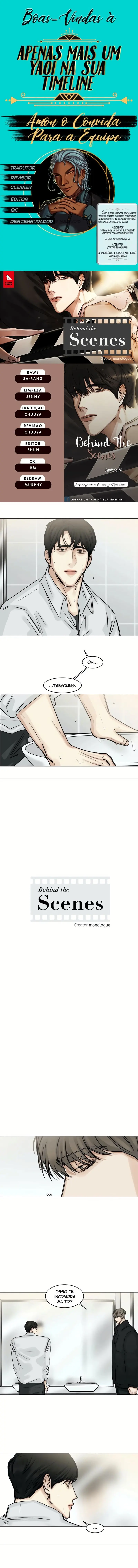 Behind the Scenes – Capítulo 78 Yaoi – Página 1