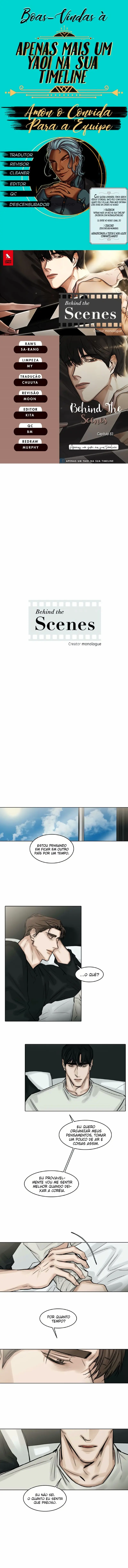 Behind the Scenes – Capítulo 83 Yaoi – Página 1