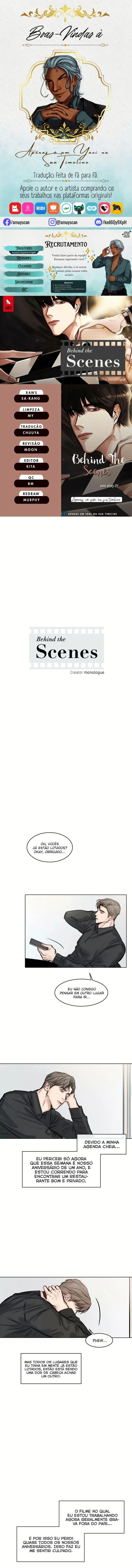 Behind the Scenes – Capítulo 91 Yaoi – Página 1