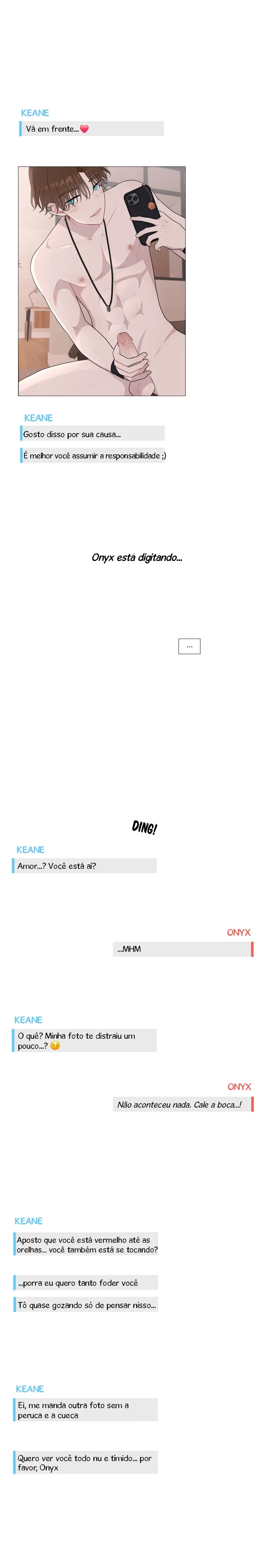 Boy Girlfriend – Capítulo Extra 03 – Horny texts + Crossdressing Yaoi – Página 3