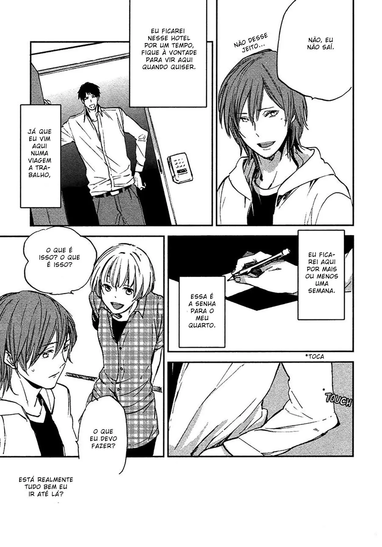 Byousoku Zero Mile – Capítulo 03 Yaoi – Página 12