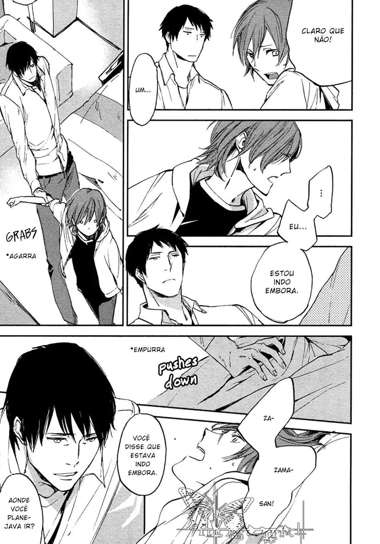 Byousoku Zero Mile – Capítulo 03 Yaoi – Página 18