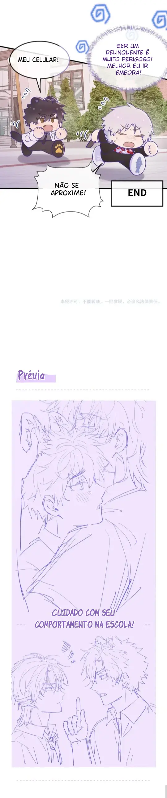 Cachorrinhos Mentirosos São Devorados – Capítulo 64.7 – Extra Yaoi – Página 7