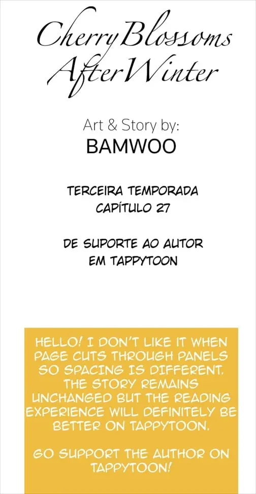 Cherry Blossoms After Winter – Capítulo 89 Yaoi – Página 1