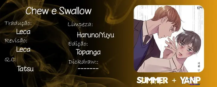 Chew and Swallow – Capítulo 04 Yaoi – Página 1