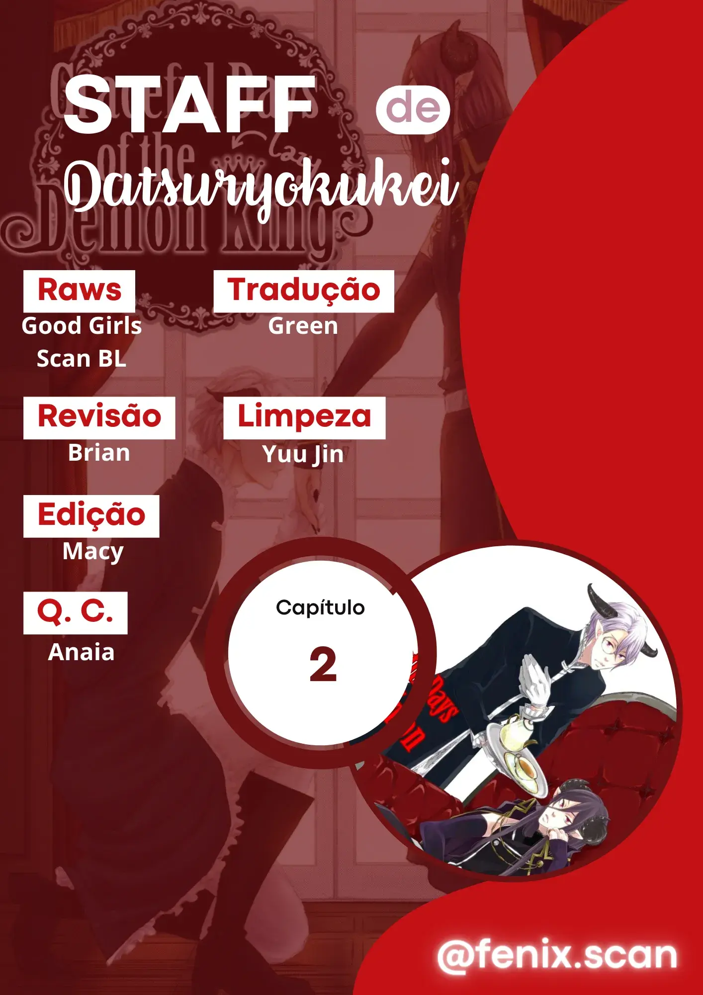 Datsuryokukei Maousama no Yuuga na Hibi – Capítulo 02 Yaoi – Página 2